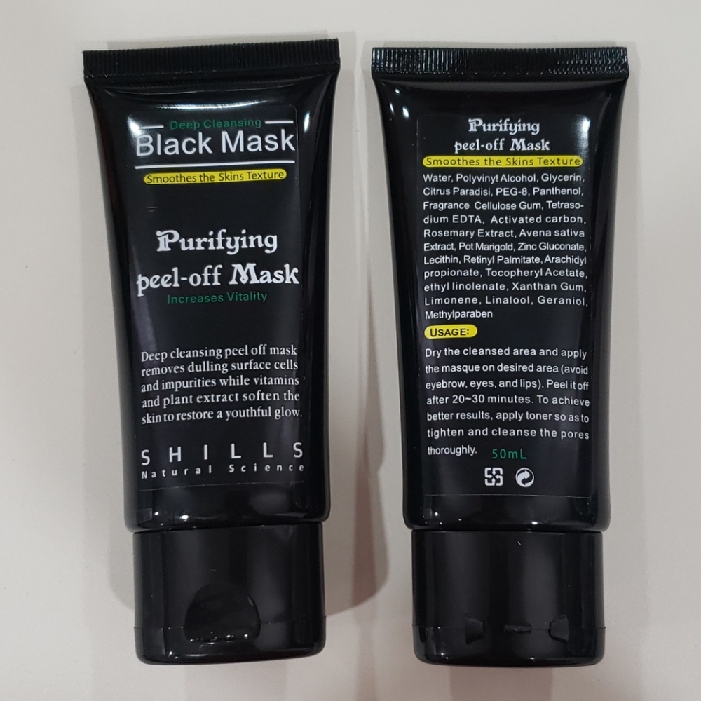 Black Mask Peel-Off